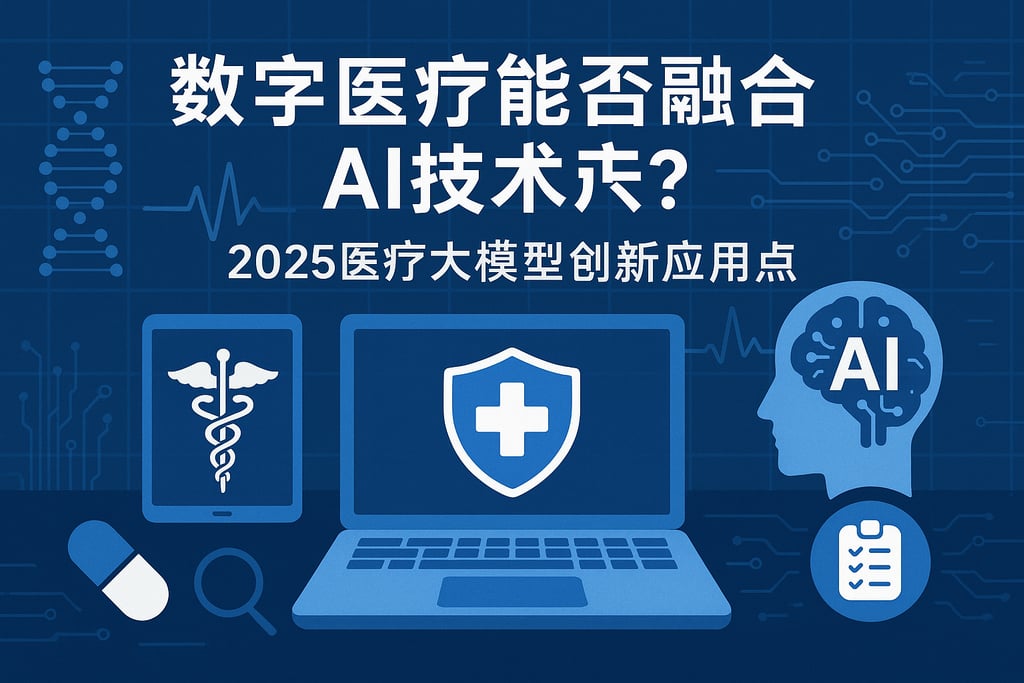 数字医疗能否融合AI技术？2025医疗大模型创新应用盘点
