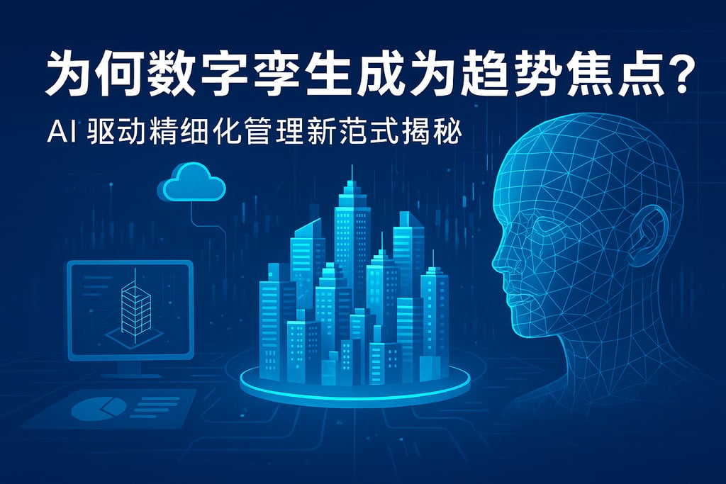 数字孪生为何成为趋势焦点？AI驱动精细化管理新范式揭秘