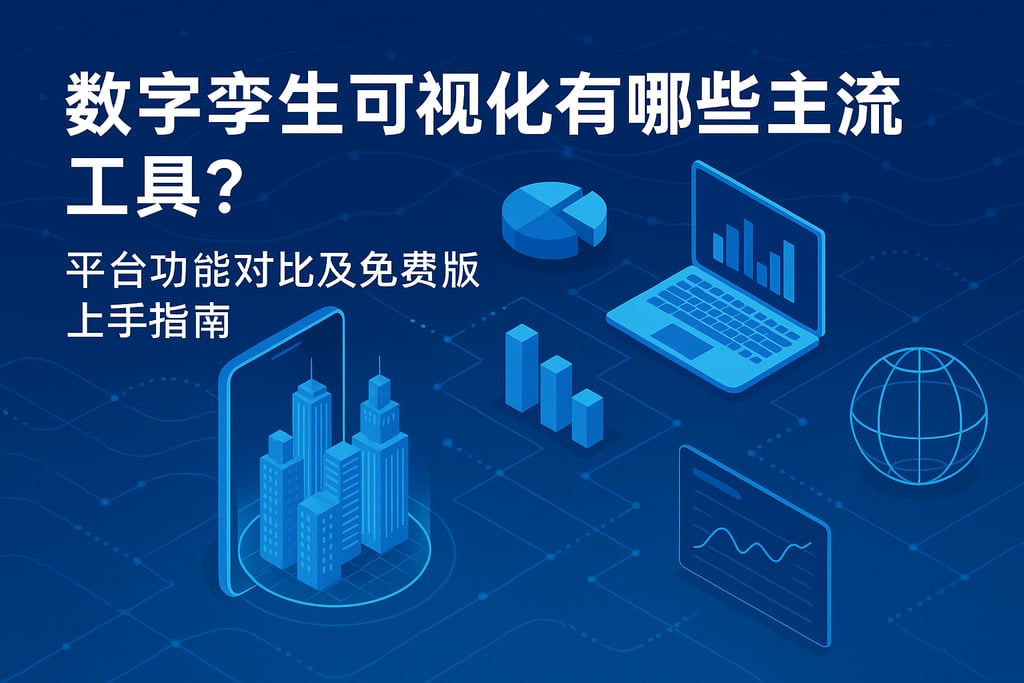 数字孪生可视化有哪些主流工具？平台功能对比及免费版上手指南