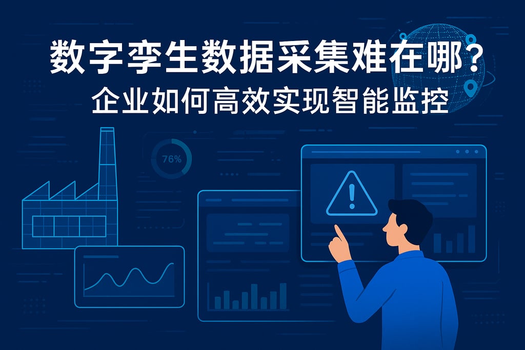 数字孪生数据采集难在哪？企业如何高效实现智能监控
