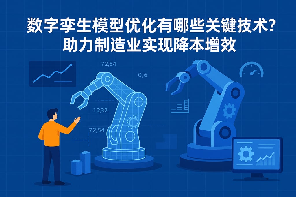 数字孪生模型优化有哪些关键技术？助力制造业实现降本增效