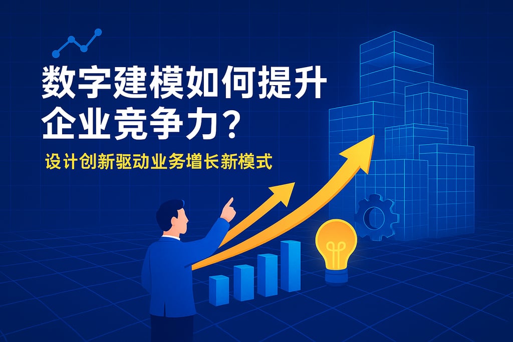 数字建模如何提升企业竞争力？设计创新驱动业务增长新模式