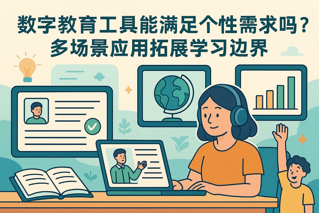数字教育工具能满足个性需求吗？多场景应用拓展学习边界