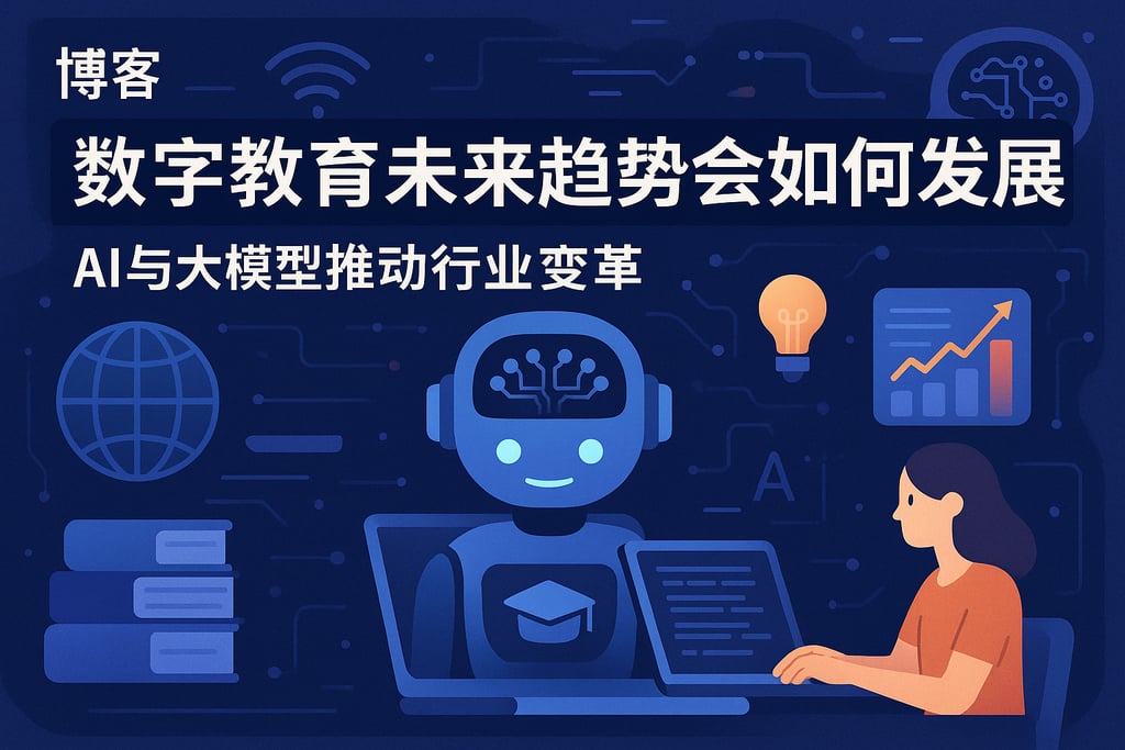 数字教育未来趋势会如何发展？AI与大模型推动行业变革