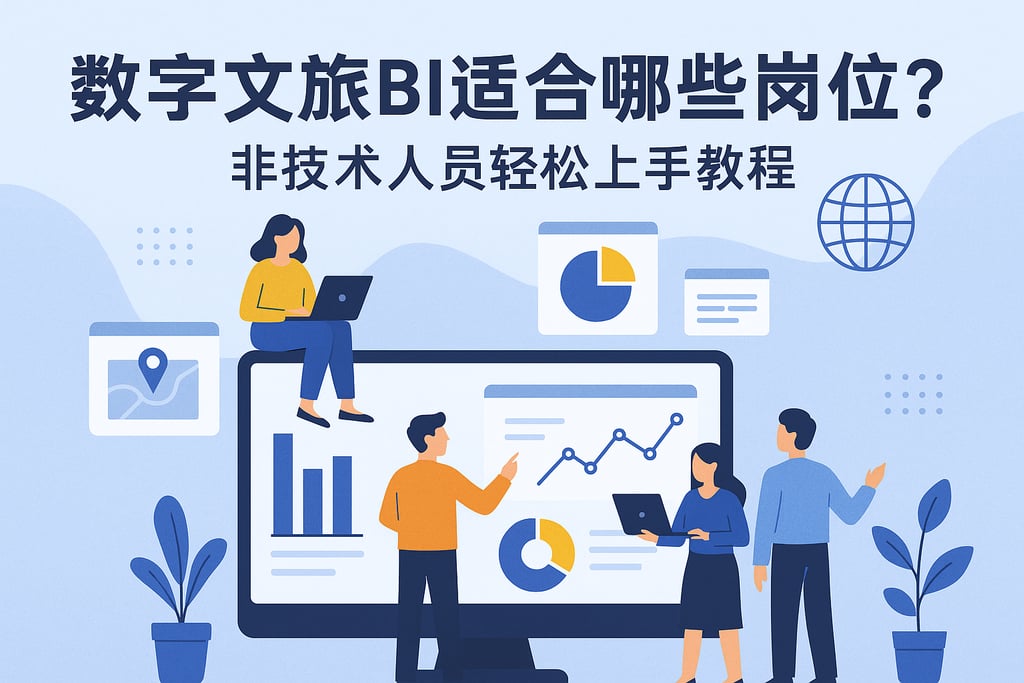数字文旅BI适合哪些岗位？非技术人员轻松上手教程