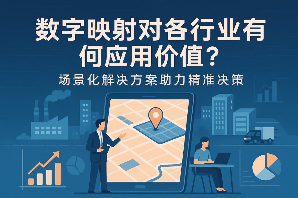 数字映射对各行业有何应用价值？场景化解决方案助力精准决策