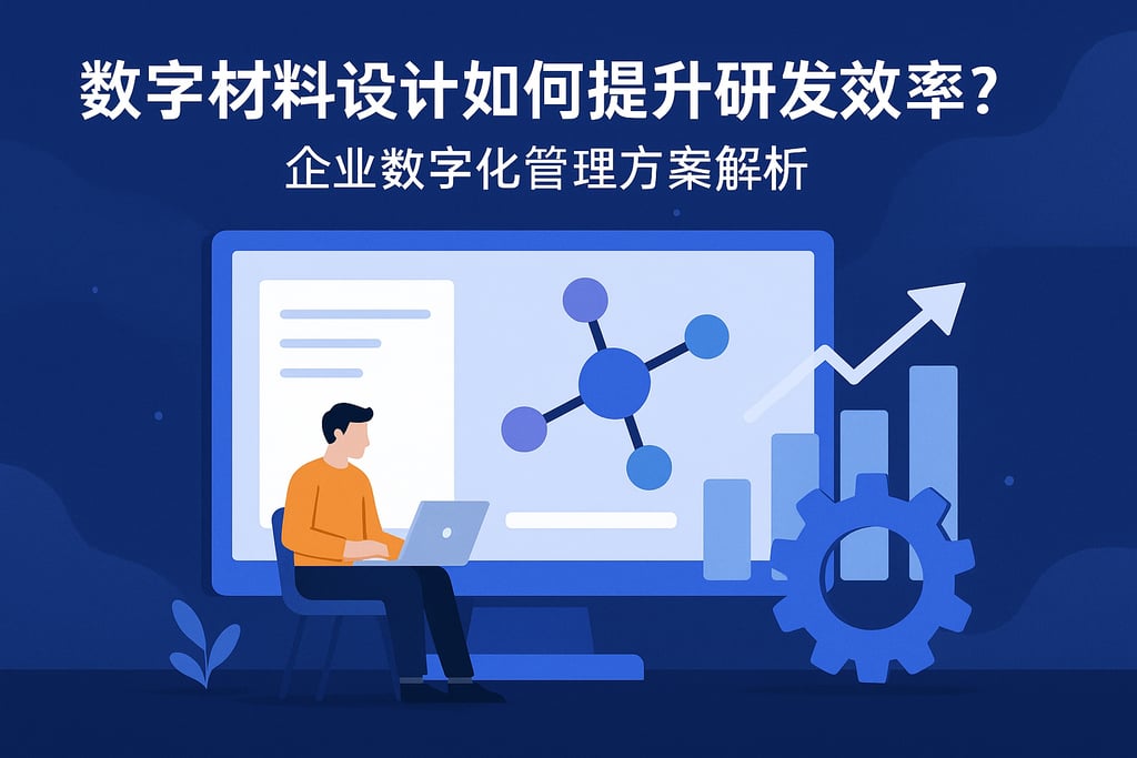 数字材料设计如何提升研发效率？企业数字化管理方案解析