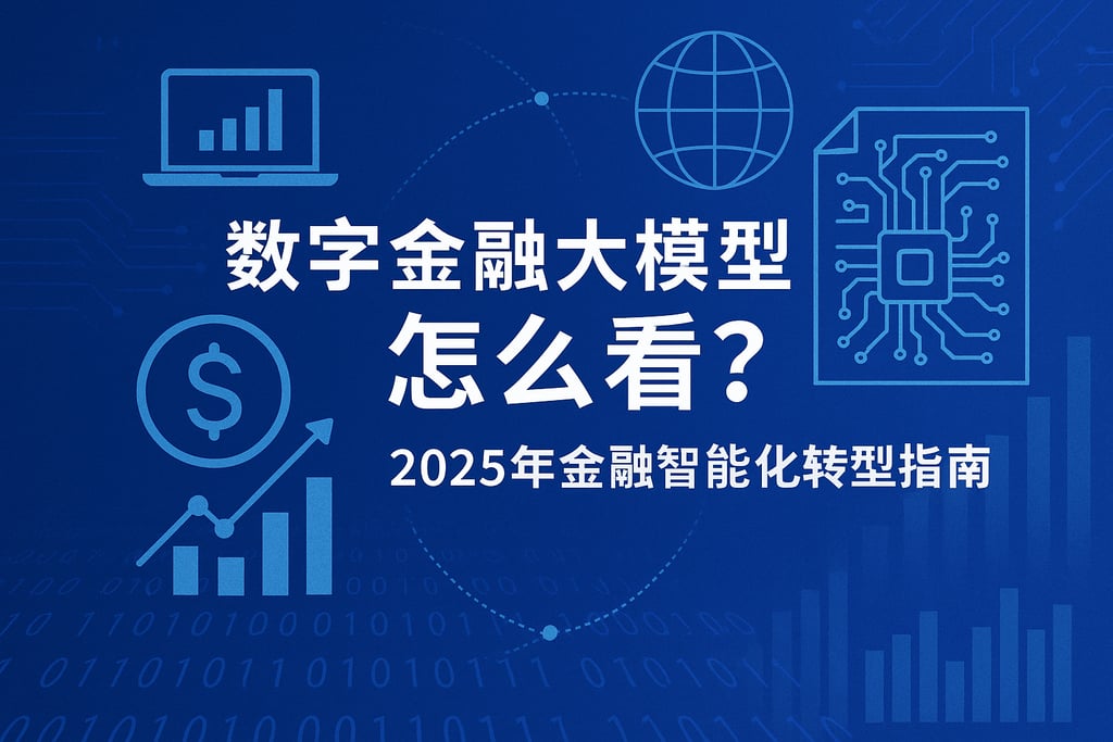 数字金融大模型趋势怎么看？2025年金融智能化转型指南