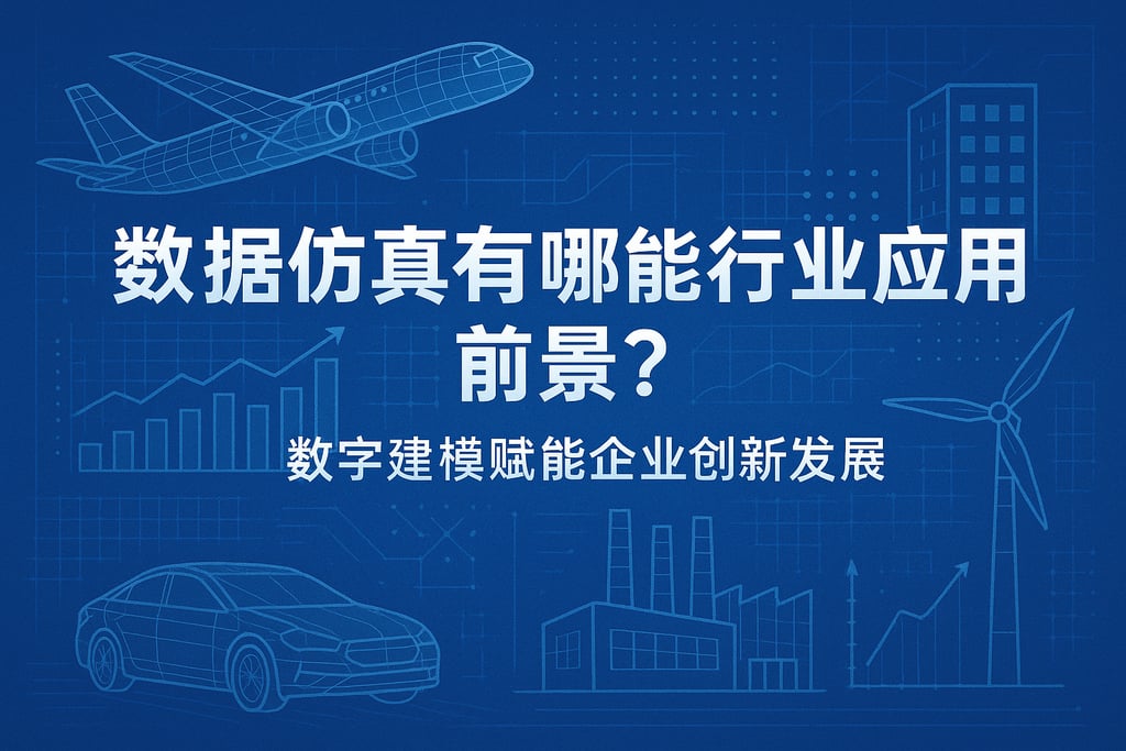 数据仿真有哪些行业应用前景？数字建模赋能企业创新发展