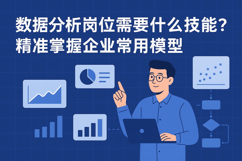 数据分析岗位需要什么技能？精准掌握企业常用模型