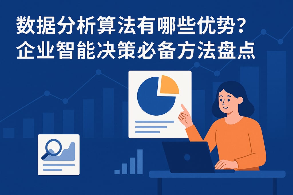 数据分析算法有哪些优势？企业智能决策必备方法盘点