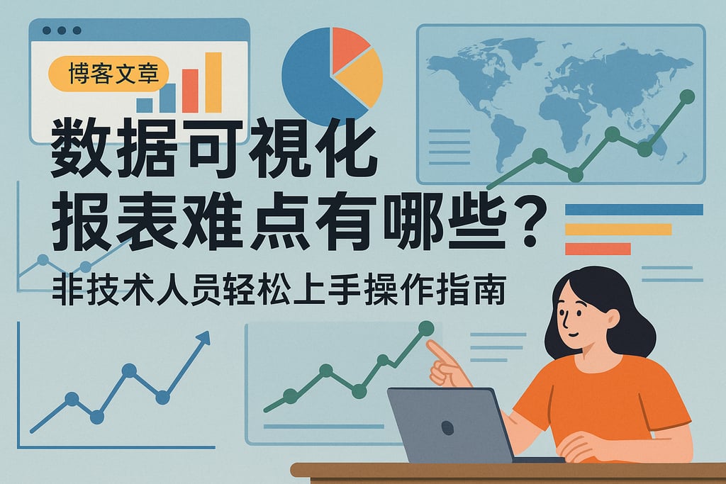 数据可视化报表难点有哪些？非技术人员轻松上手操作指南