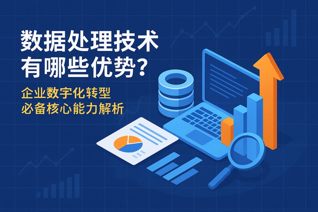 数据处理技术有哪些优势？企业数字化转型必备核心能力解析