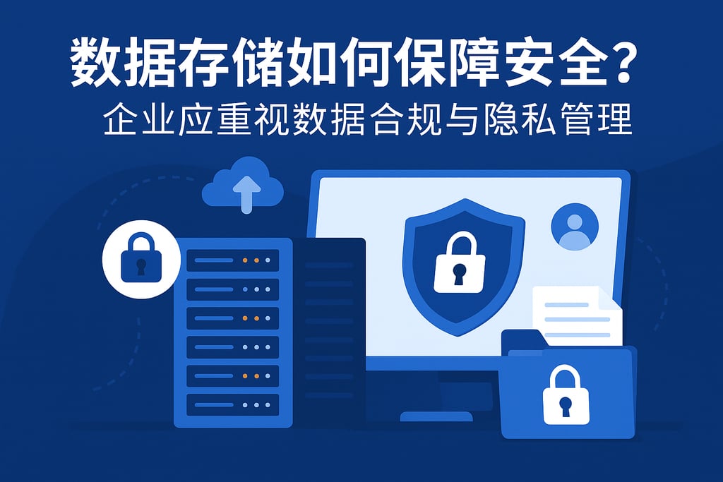 数据存储如何保障安全？企业应重视数据合规与隐私管理