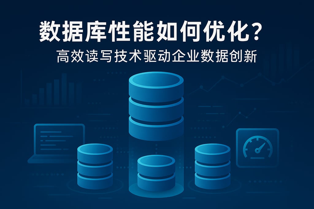 数据库性能如何优化？高效读写技术驱动企业数据创新