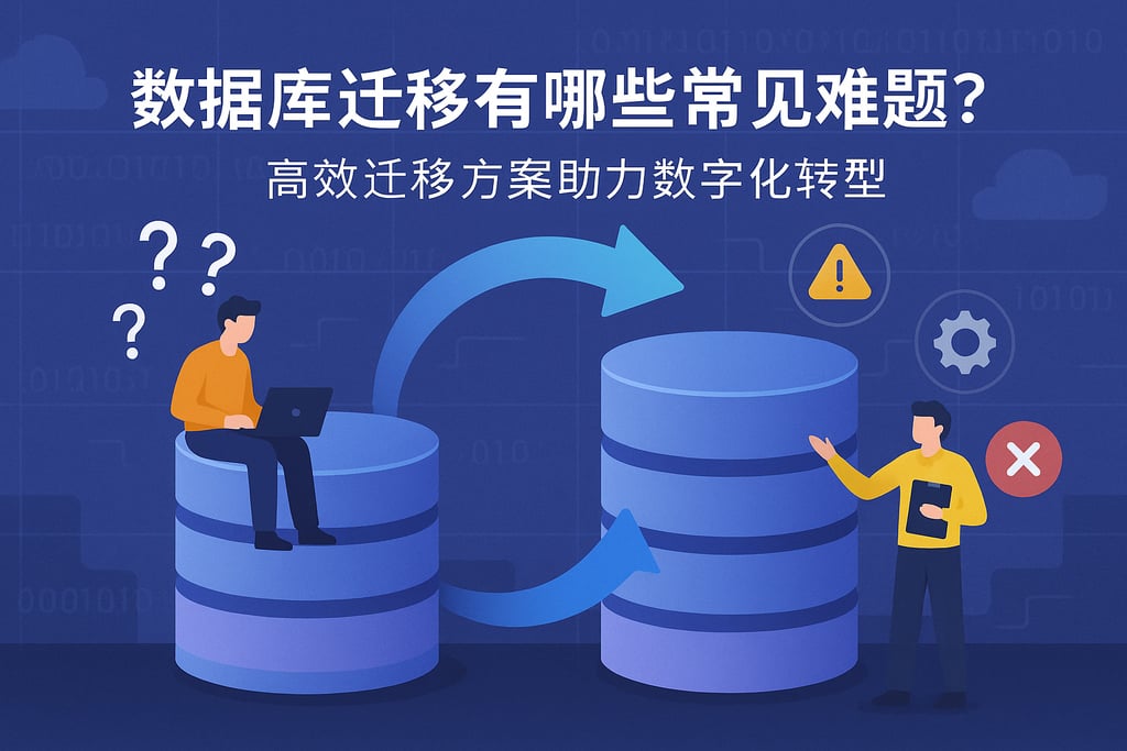 数据库迁移有哪些常见难题？高效迁移方案助力数字化转型