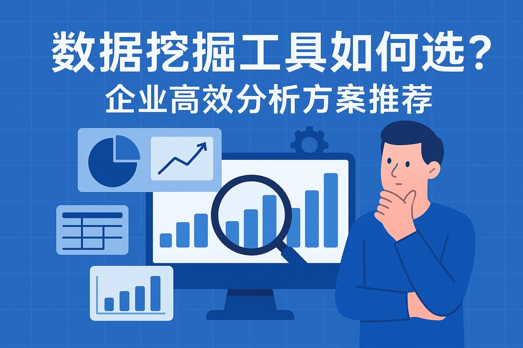 数据挖掘工具如何选？企业高效分析方案推荐