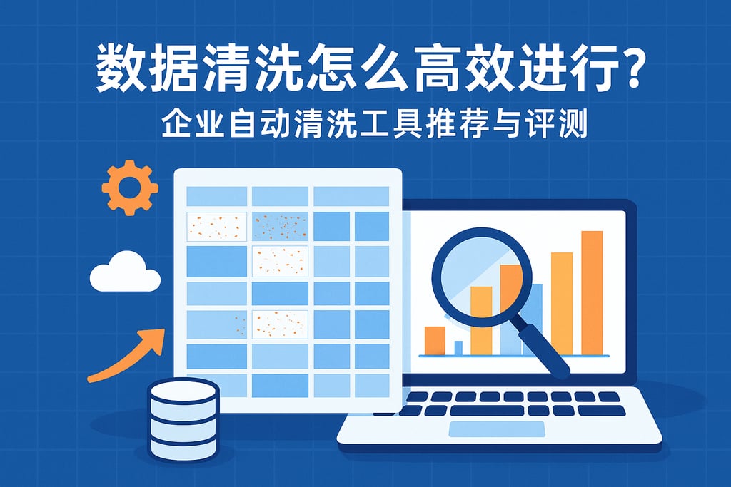 数据清洗怎么高效进行？企业自动清洗工具推荐与评测