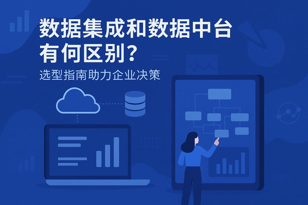 数据集成和数据中台有何区别？选型指南助力企业决策