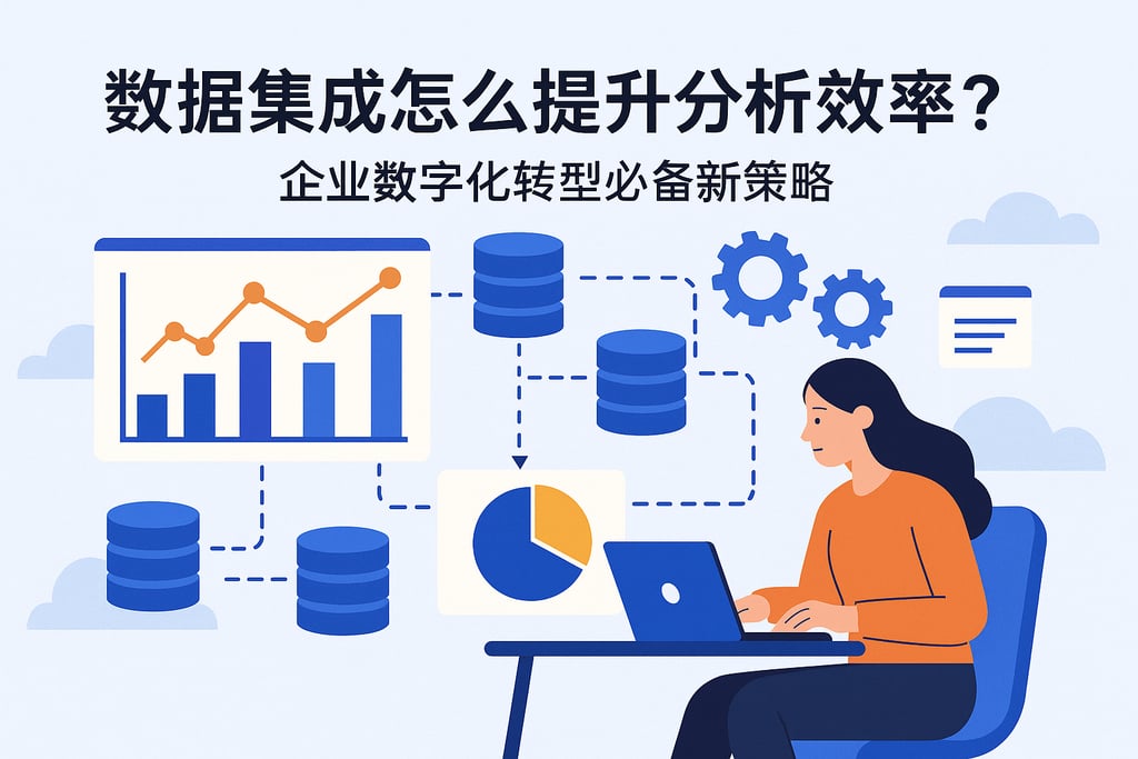 数据集成怎么提升分析效率？企业数字化转型必备新策略