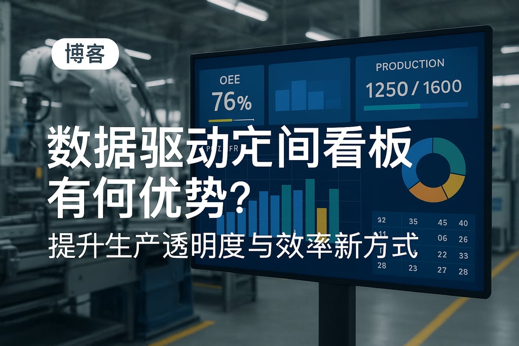 数据驱动车间看板有何优势？提升生产透明度与效率新方式