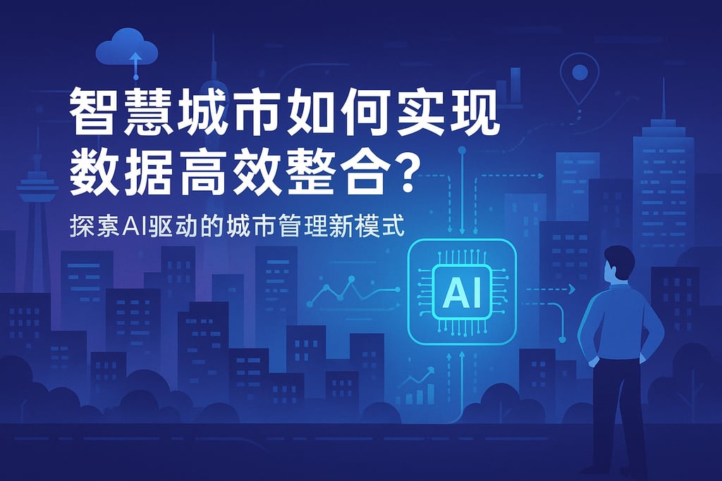 智慧城市如何实现数据高效整合？探索AI驱动的城市管理新模式。