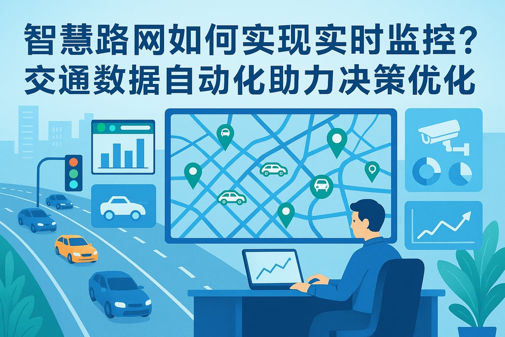 智慧路网如何实现实时监控？交通数据自动化助力决策优化