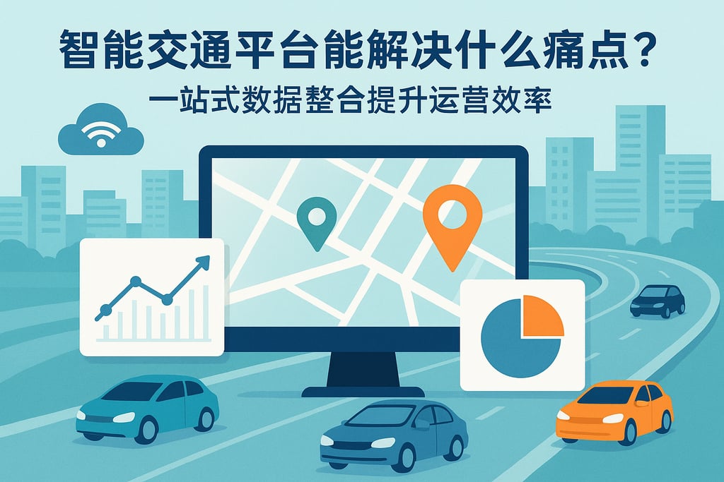 智能交通平台能解决什么痛点？一站式数据整合提升运营效率