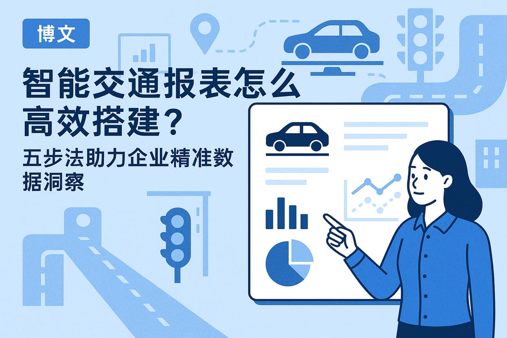 智能交通报表怎么高效搭建？五步法助力企业精准数据洞察