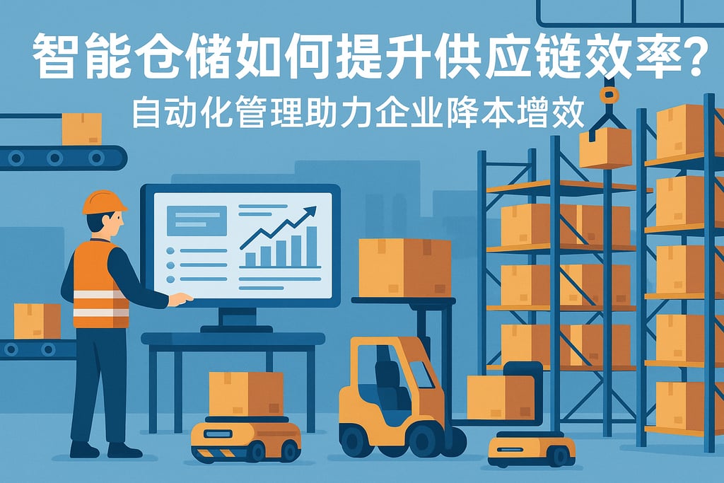 智能仓储如何提升供应链效率？自动化管理助力企业降本增效