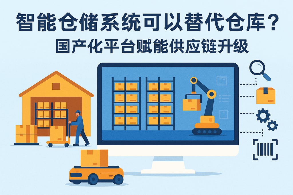 智能仓储系统可以替代传统仓库吗？国产化平台赋能供应链升级