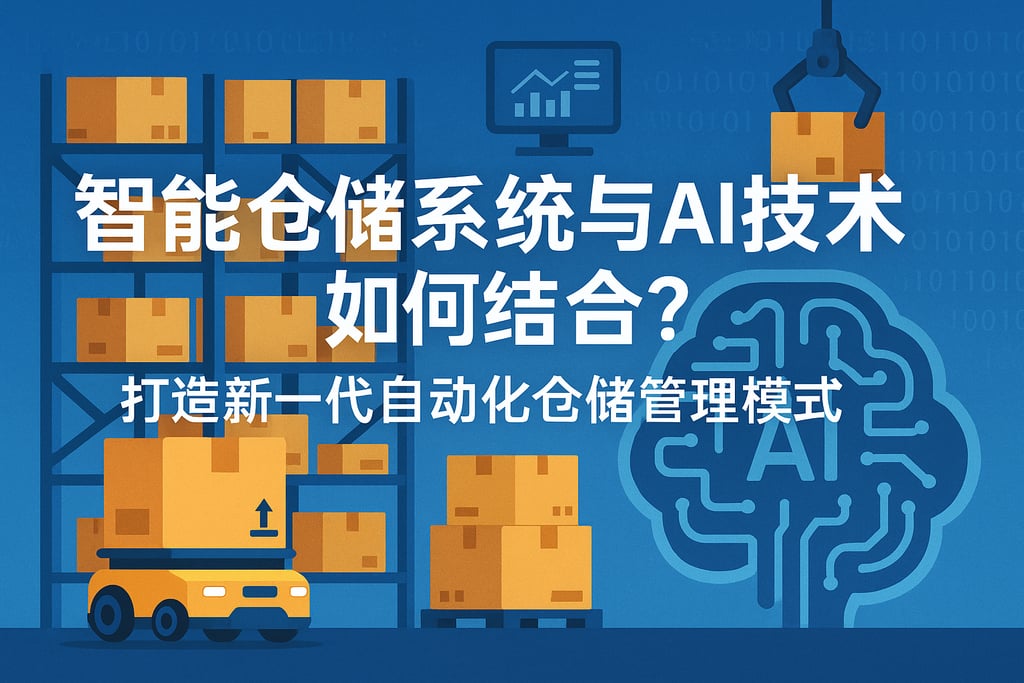 智能仓储系统和AI技术如何结合？打造新一代自动化仓储管理模式