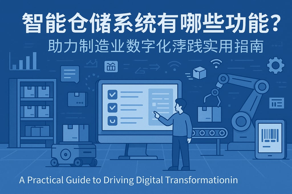 智能仓储系统有哪些核心功能？助力制造业数字化转型的实践指南