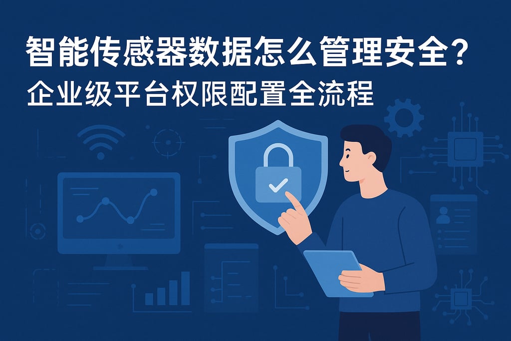 智能传感器数据怎么管理安全？企业级平台权限配置全流程