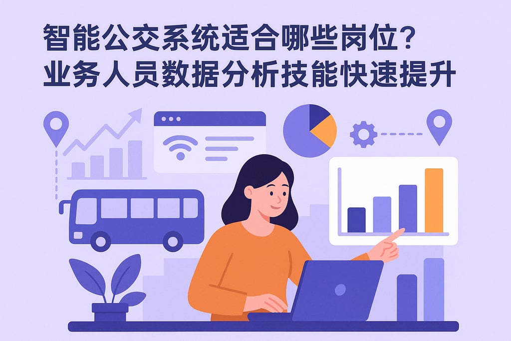 智能公交系统适合哪些岗位？业务人员数据分析技能快速提升