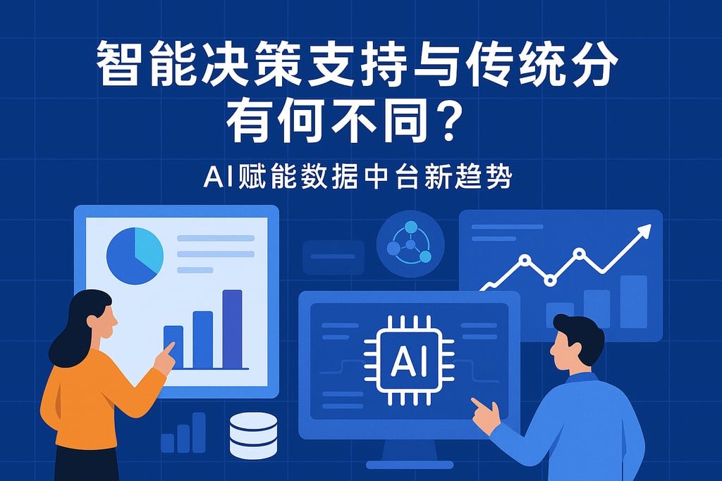 智能决策支持和传统分析有何不同？AI赋能数据中台新趋势