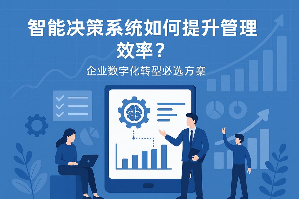 智能决策系统如何提升管理效率？企业数字化转型必选方案