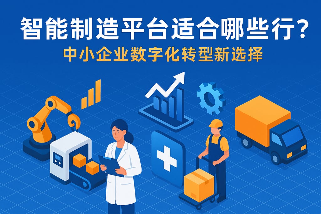 智能制造平台适合哪些行业？中小企业数字化转型新选择