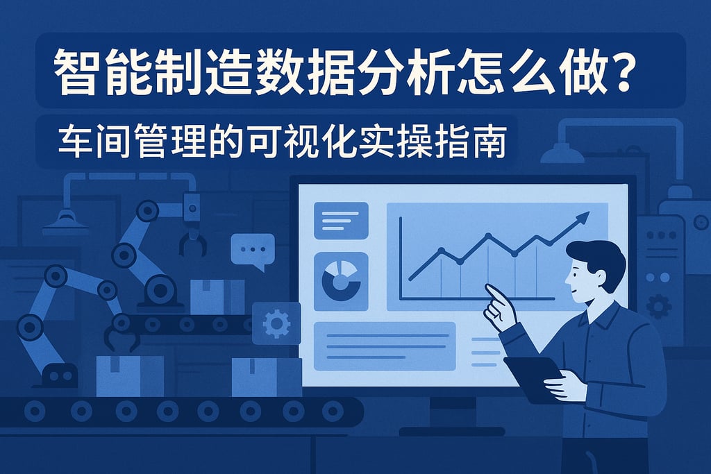 智能制造数据分析怎么做？车间管理的可视化实操指南