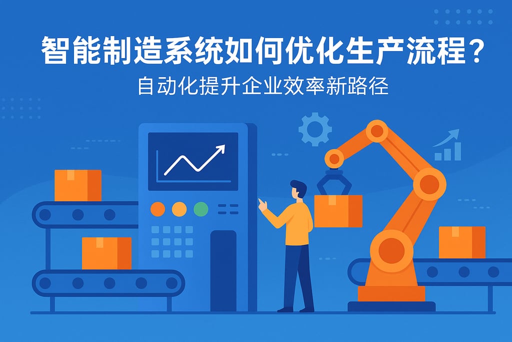 智能制造系统如何优化生产流程？自动化提升企业效率新路径