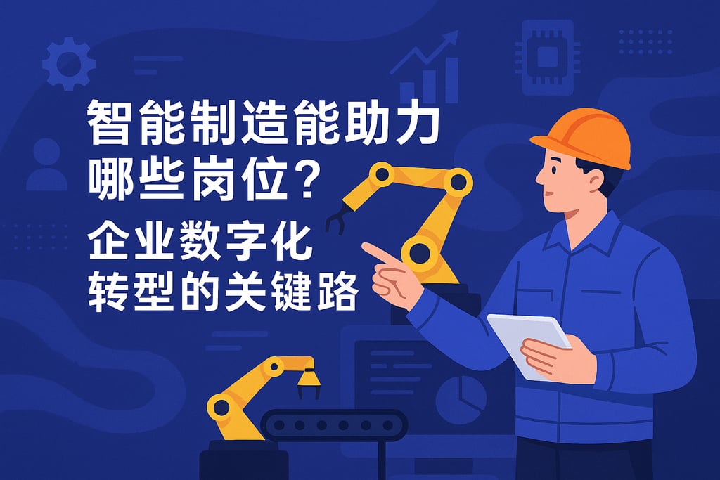 智能制造能助力哪些岗位？企业数字化转型的关键路径