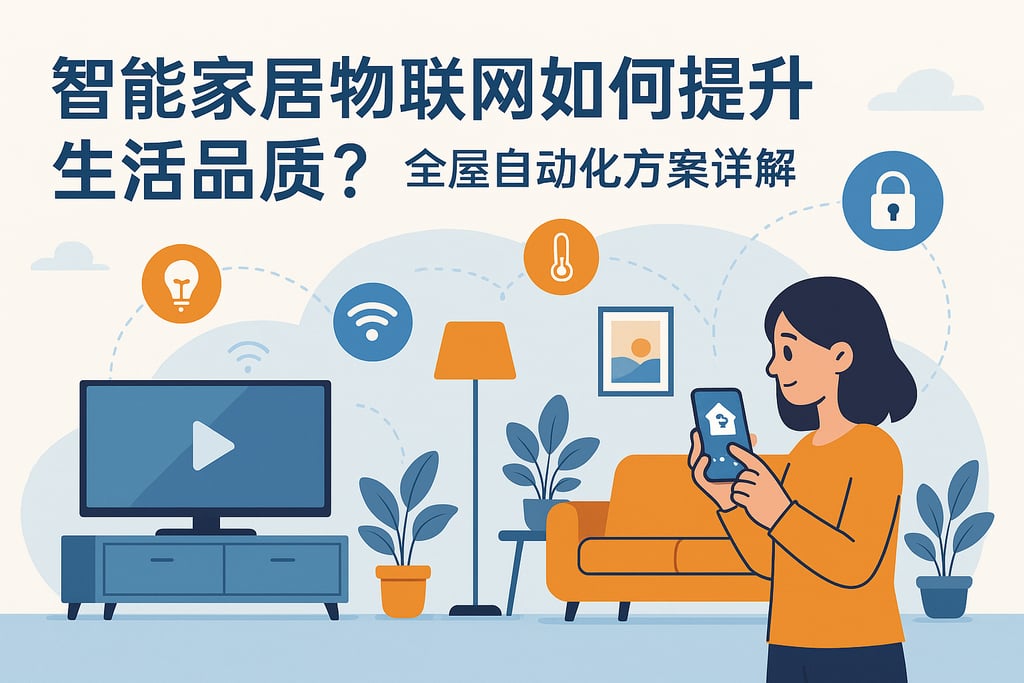 智能家居物联网如何提升生活品质？全屋自动化方案详解