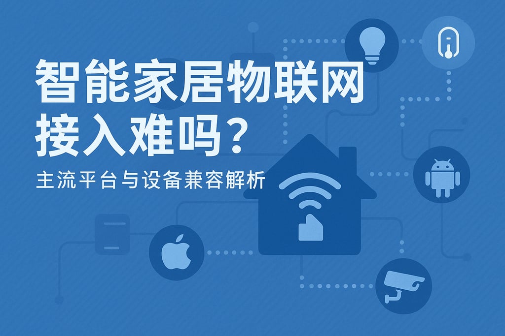 智能家居物联网接入难吗？主流平台与设备兼容解析