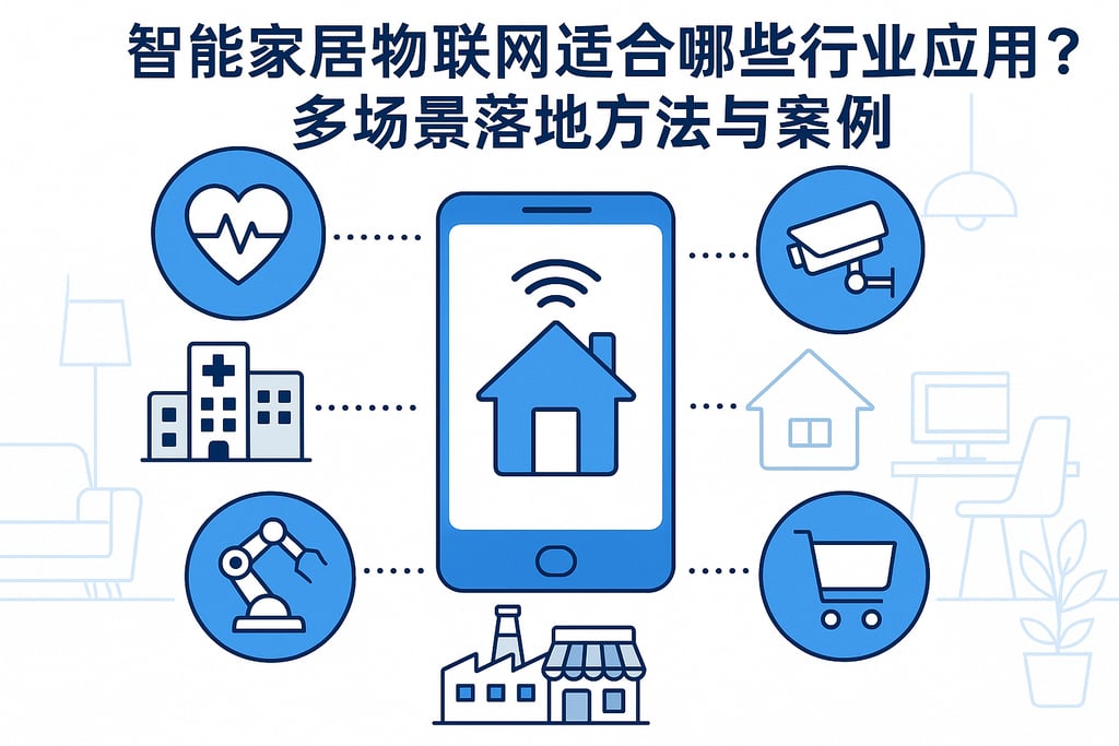 智能家居物联网适合哪些行业应用？多场景落地方法与案例