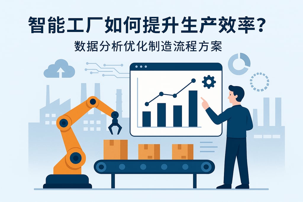 智能工厂如何提升生产效率？数据分析优化制造流程方案