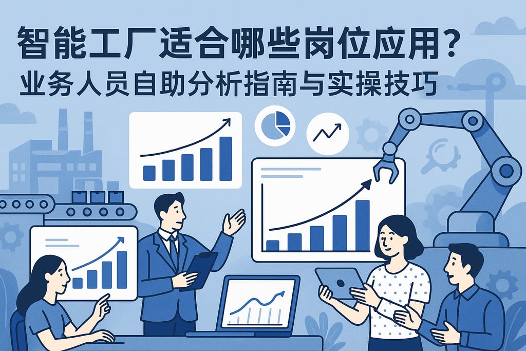 智能工厂适合哪些岗位应用？业务人员自助分析指南与实操技巧