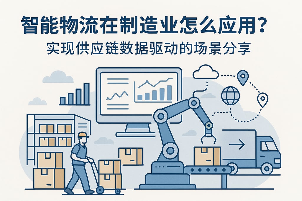 智能物流在制造业怎么应用？实现供应链数据驱动的场景分享