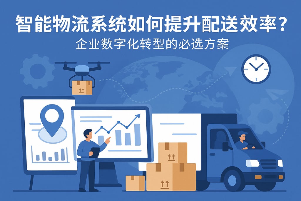 智能物流系统如何提升配送效率？企业数字化转型的必选方案