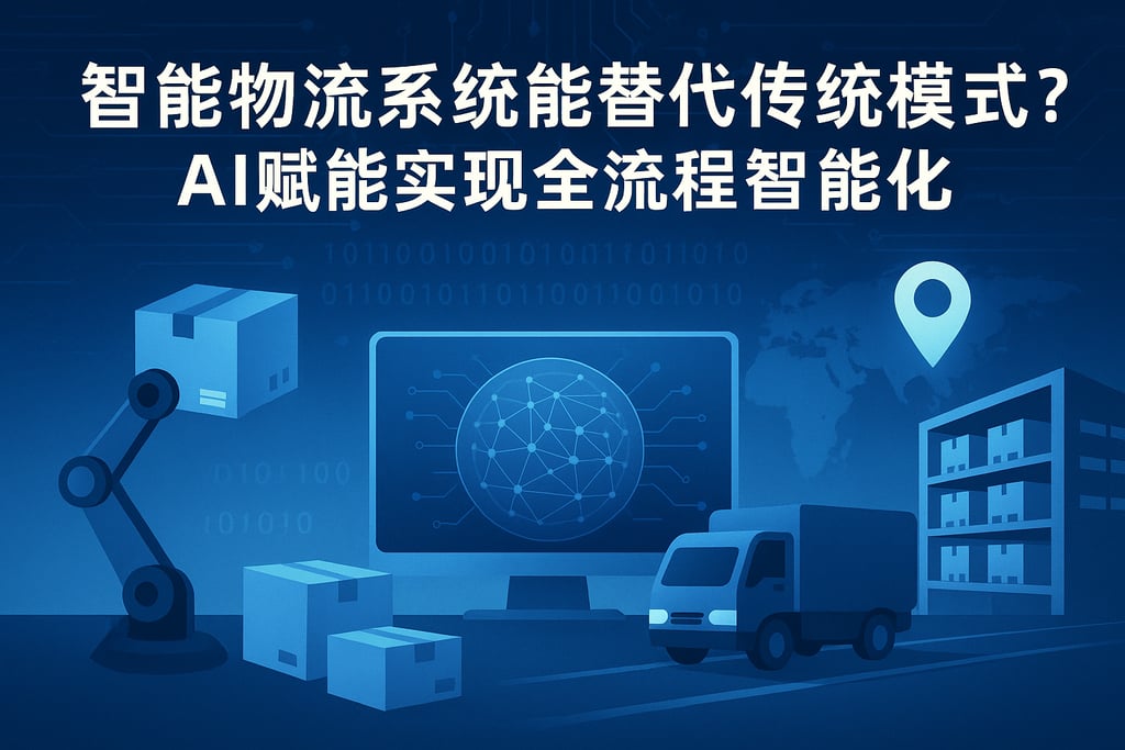 智能物流系统能替代传统模式吗？AI赋能实现全流程智能化
