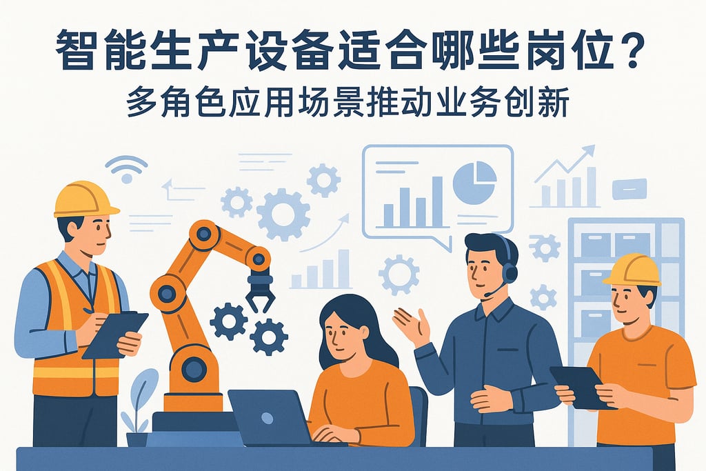 智能生产设备适合哪些岗位？多角色应用场景推动业务创新